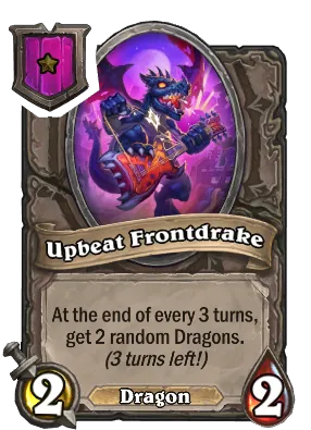 Upbeat Frontdrake Card Image