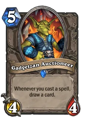 Gadgetzan Auctioneer Card Image