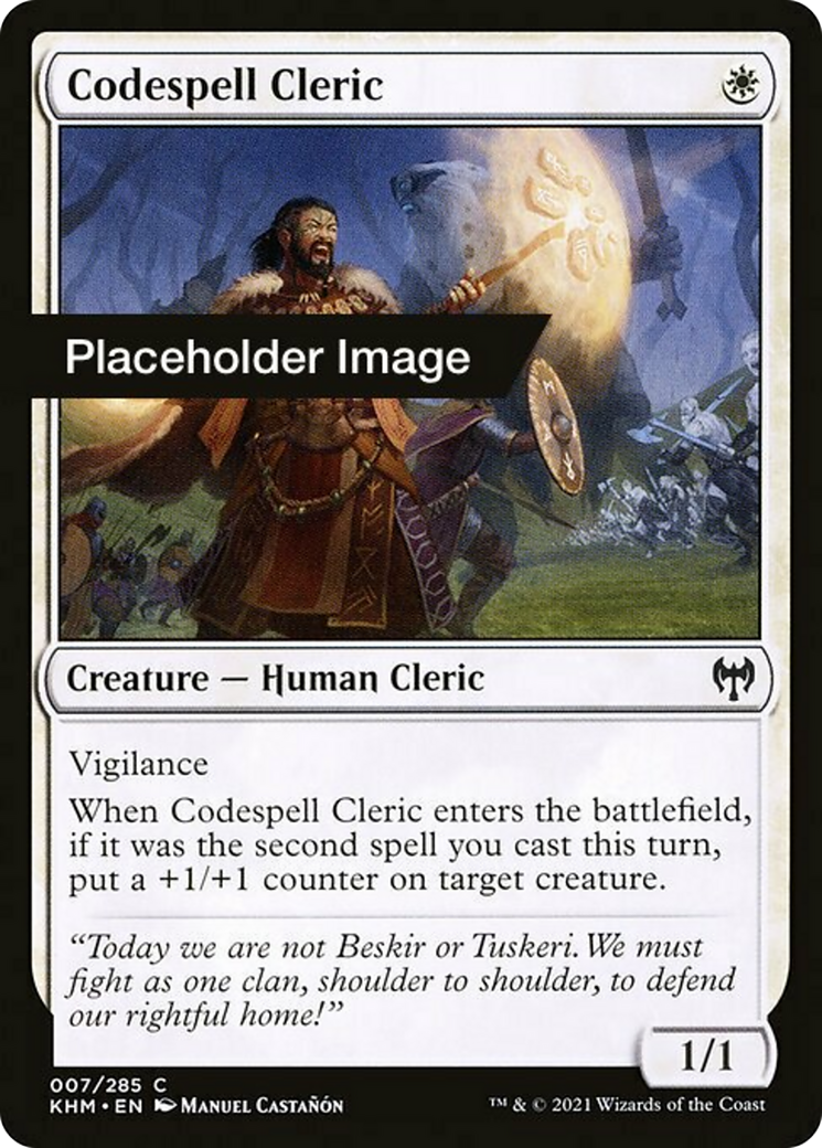 Codespell Cleric Card Image