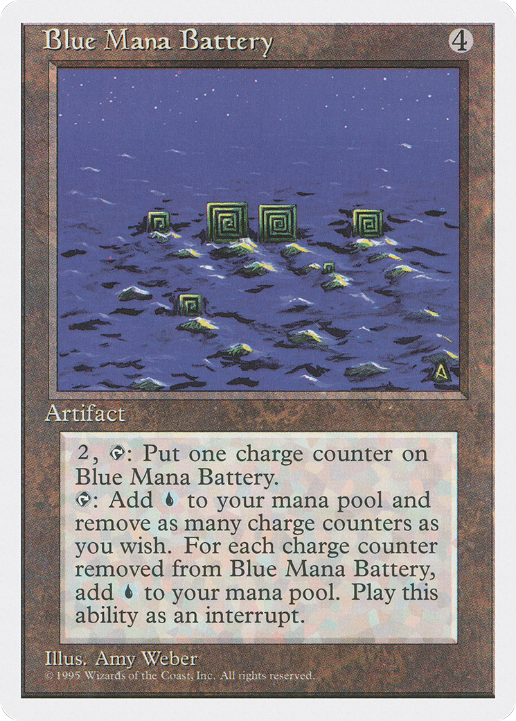 Blue Mana Battery Card Image