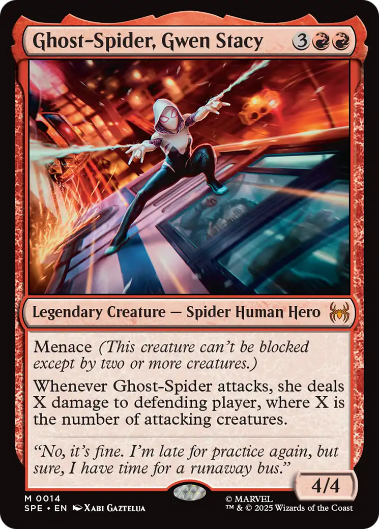 Ghost-Spider, Gwen Stacy Card Image