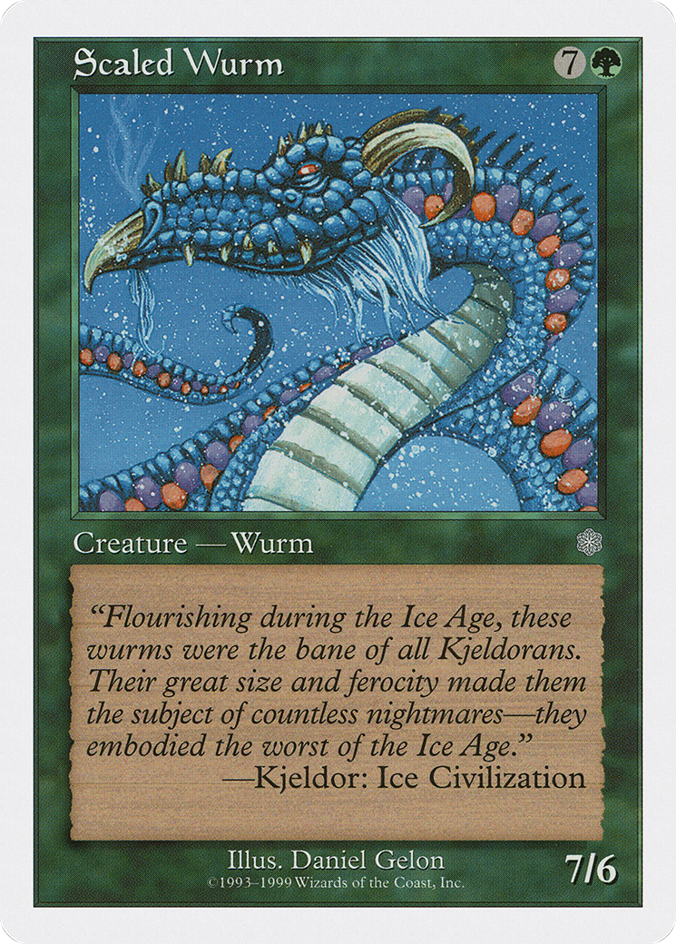 Scaled Wurm Card Image