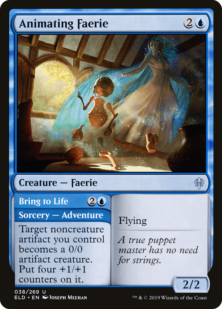 Animating Faerie // Bring to Life Card Image