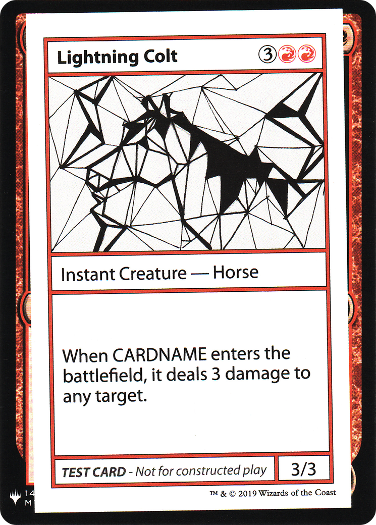 Lightning Colt Card Image