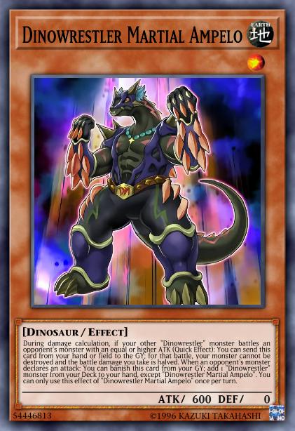 Dinowrestler Martial Ampelo Card Image