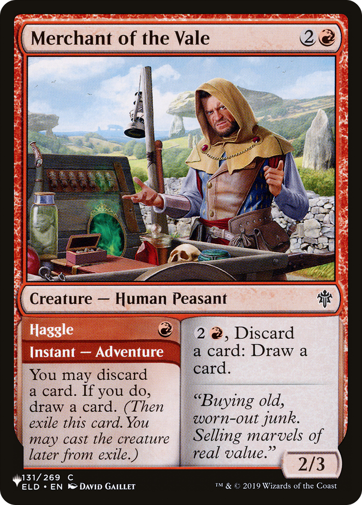 Merchant of the Vale // Haggle Card Image