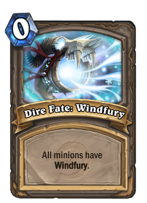 Dire Fate: Windfury Card Image