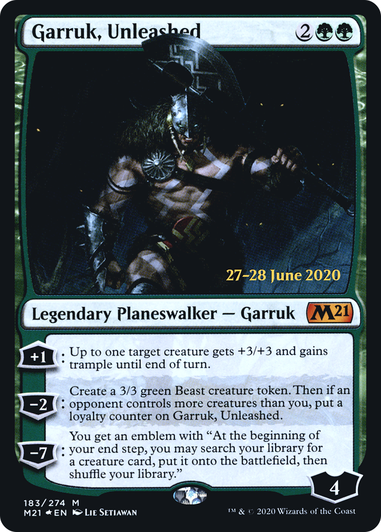 Garruk, Unleashed Card Image
