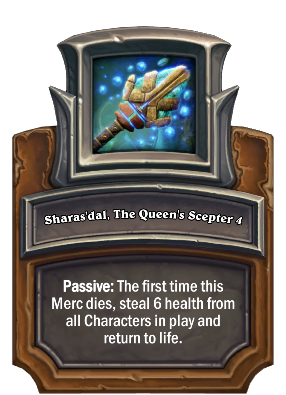 Sharas'dal, The Queen's Scepter {0} Card Image