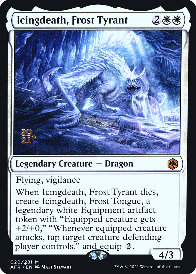 Icingdeath, Frost Tyrant Card Image