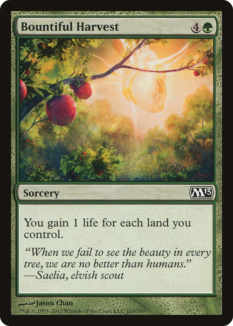 Bountiful Harvest Card Image