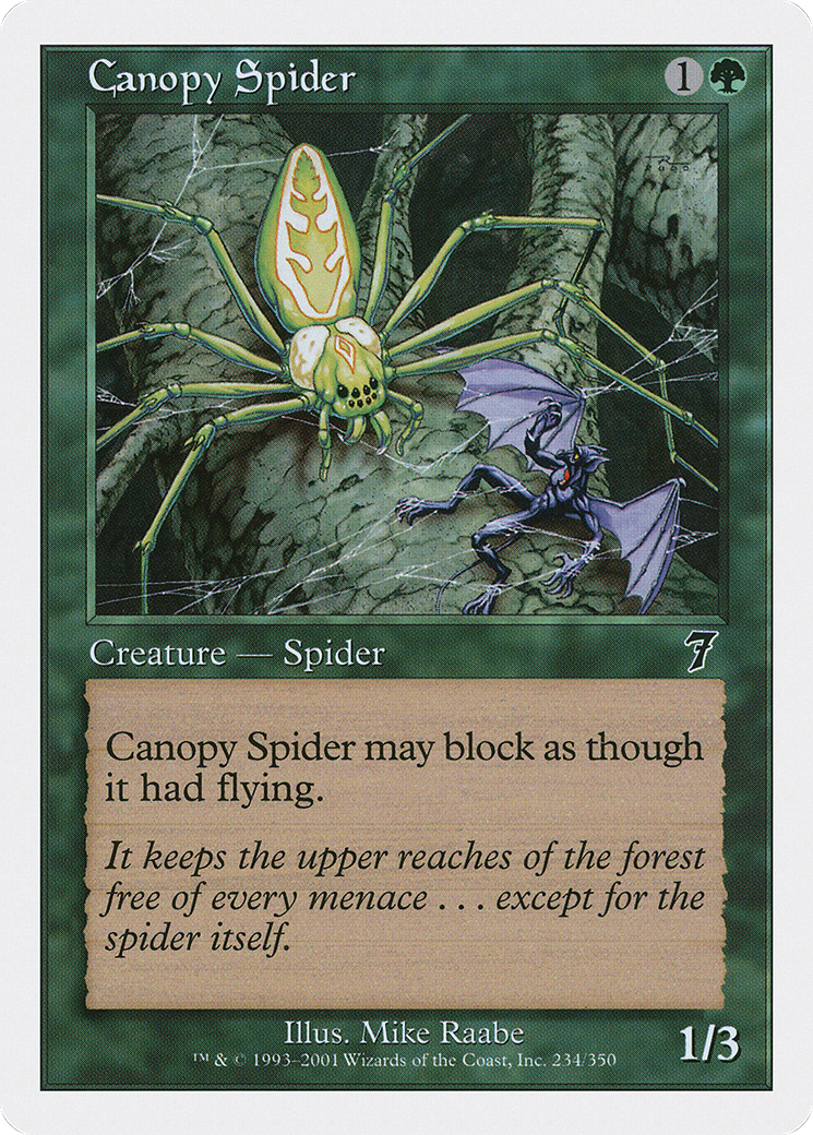 Canopy Spider Card Image