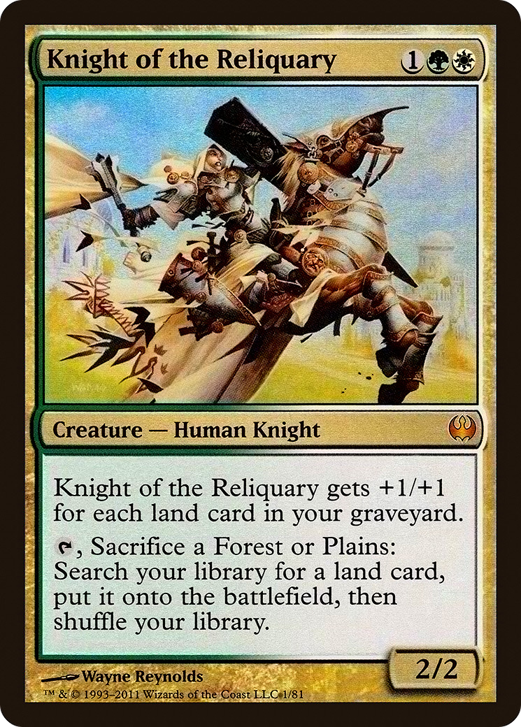 Knight of the Reliquary Card Image