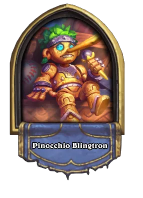 Pinocchio Blingtron Card Image