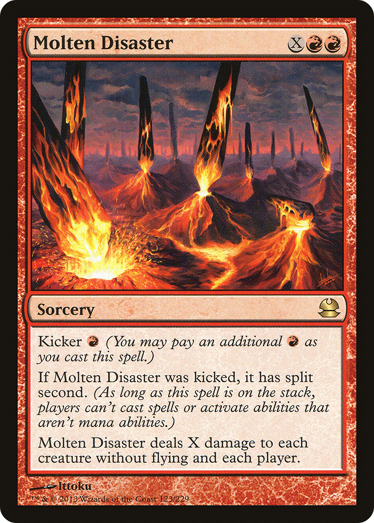 Molten Disaster Card Image