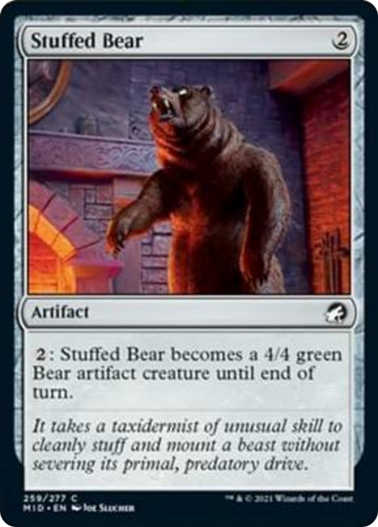 Stuffed Bear Card Image