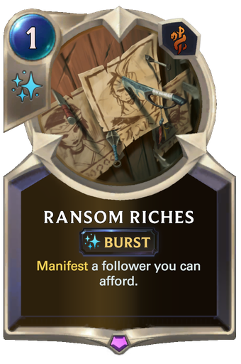 Ransom Riches Card Image