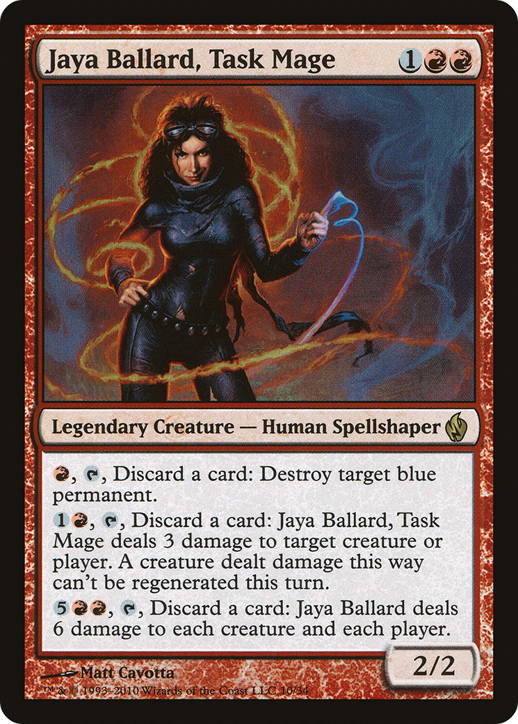 Jaya Ballard, Task Mage Card Image