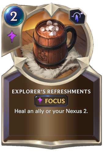 Explorer's Refreshments Card Image