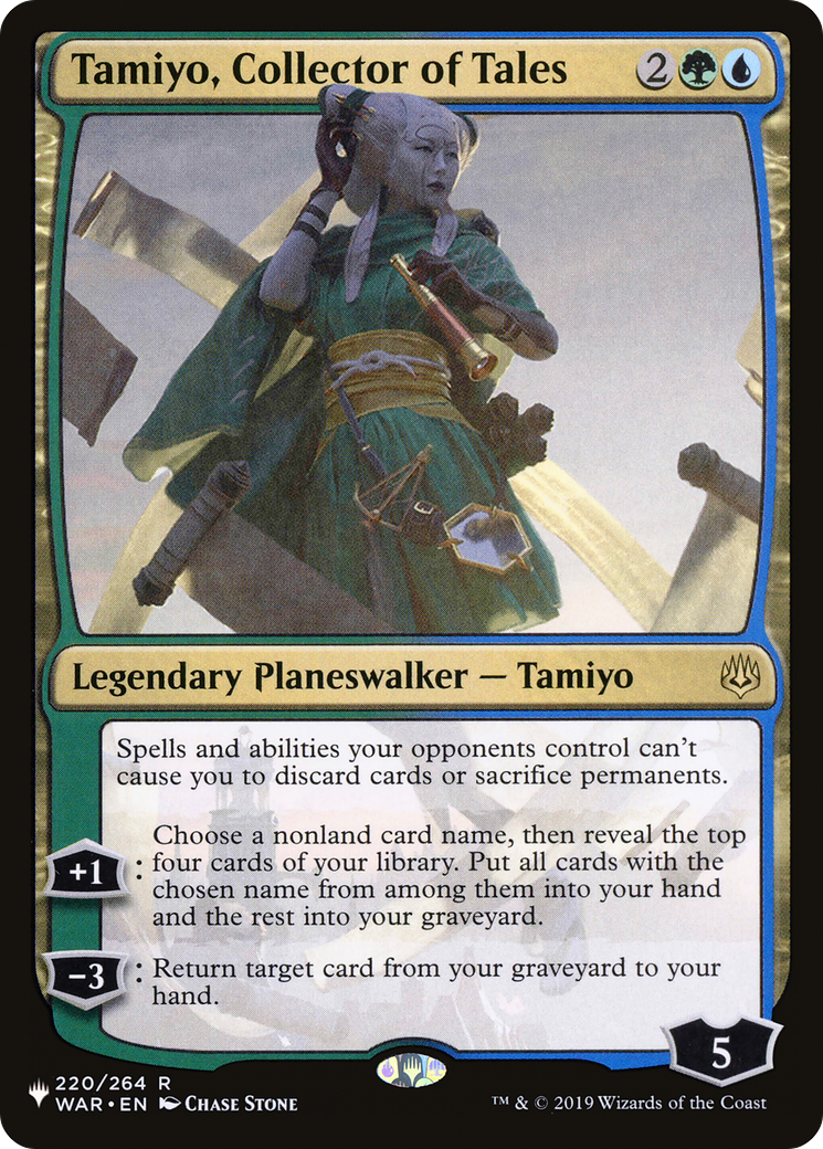 Tamiyo, Collector of Tales Card Image