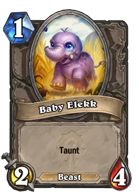 Baby Elekk Card Image