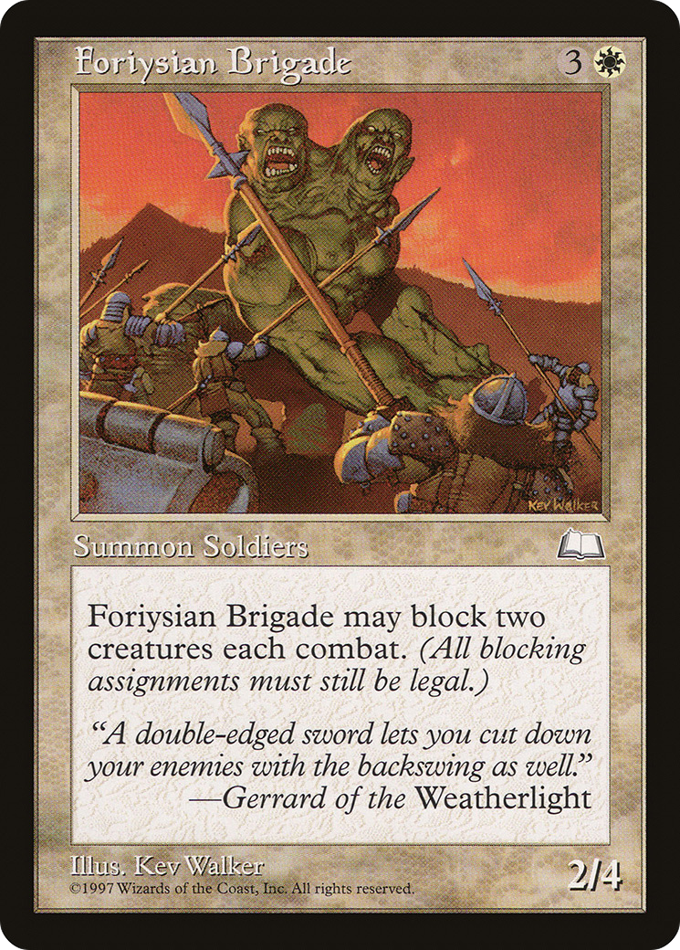 Foriysian Brigade Card Image