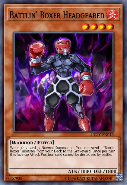 Battlin' Boxer Headgeared Card Image