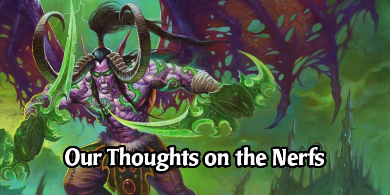Demon Hunter Gets Nerfed This Holiday Season - Here Are Our Thoughts on The December Hearthstone Card Nerfs