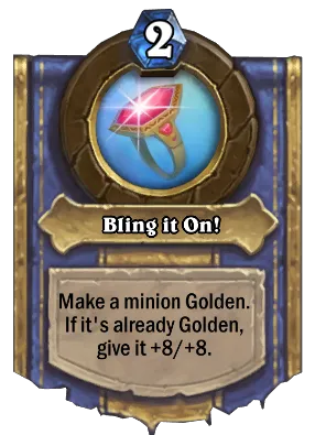 Bling it On! Card Image