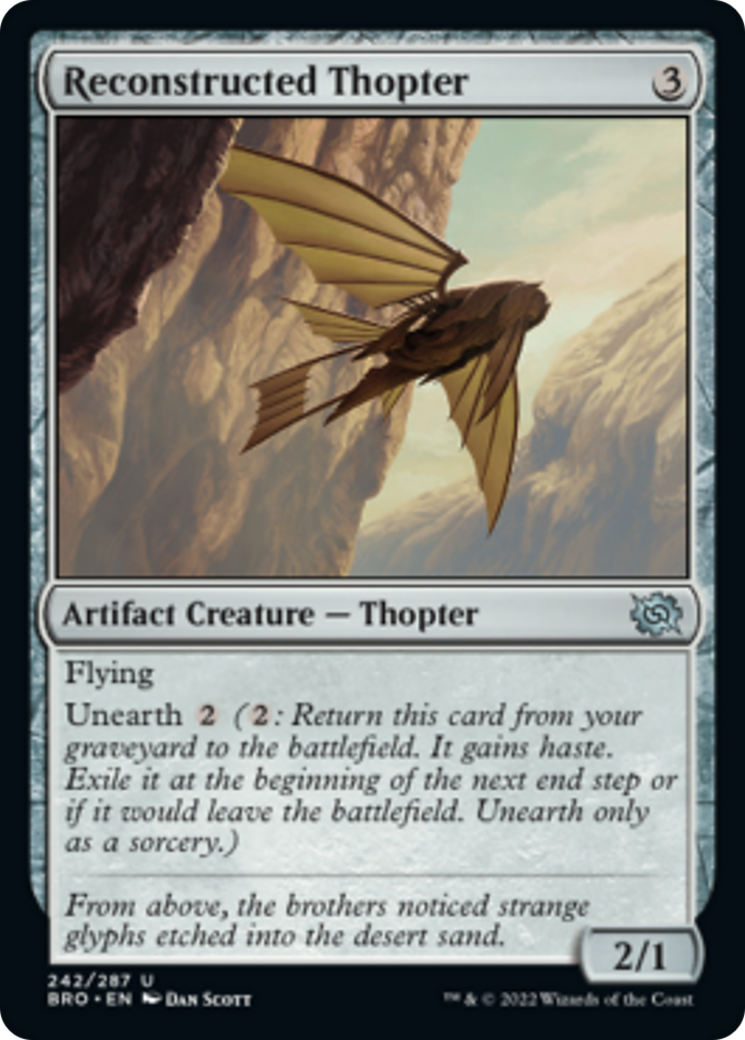 Reconstructed Thopter Card Image