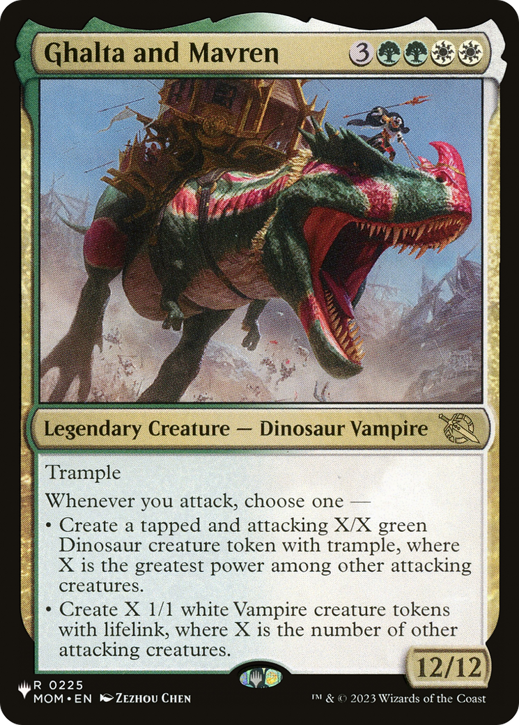 Ghalta and Mavren Card Image