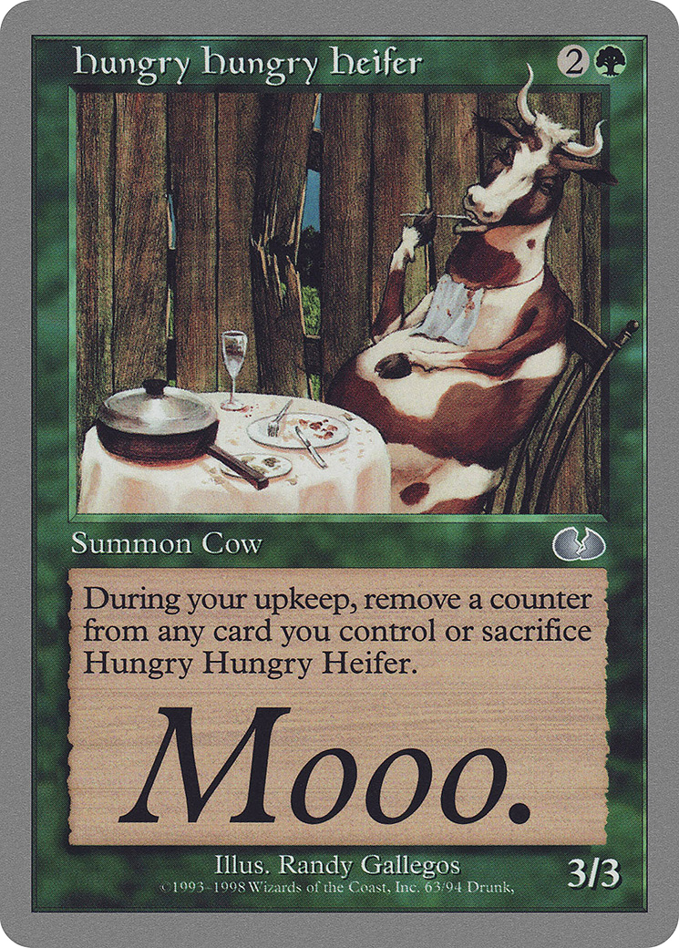 Hungry Hungry Heifer Card Image