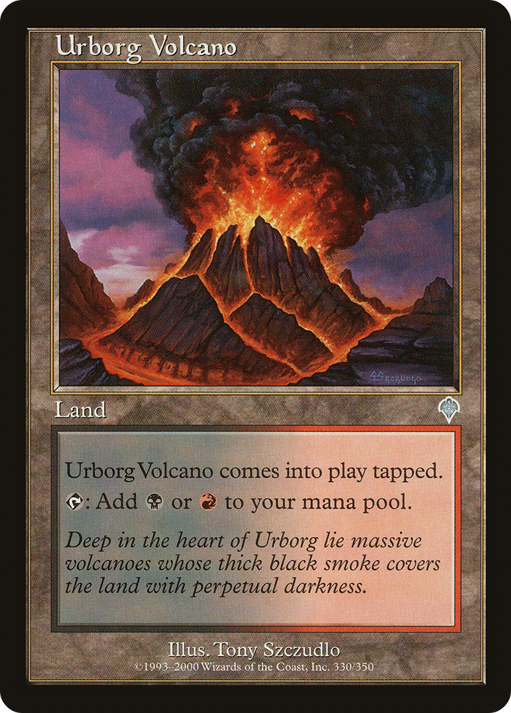 Urborg Volcano Card Image