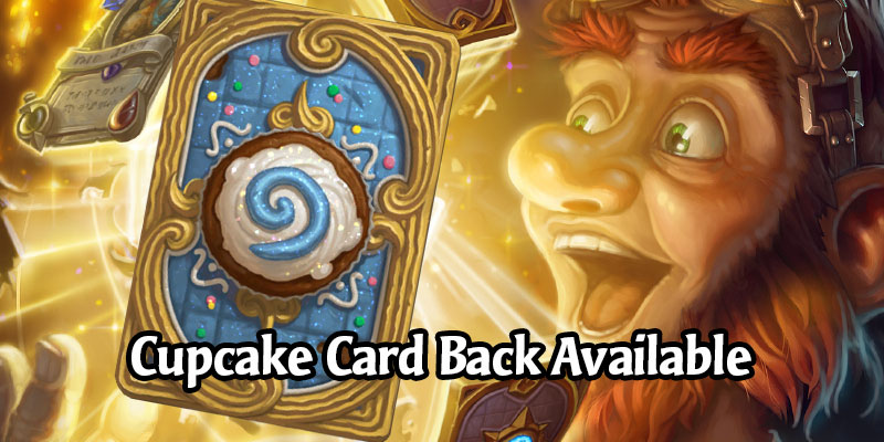 Hearthstone's Cupcake Card Back is Now Available in the In-Game Shop