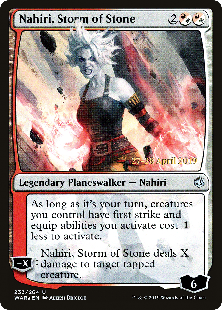 Nahiri, Storm of Stone Card Image