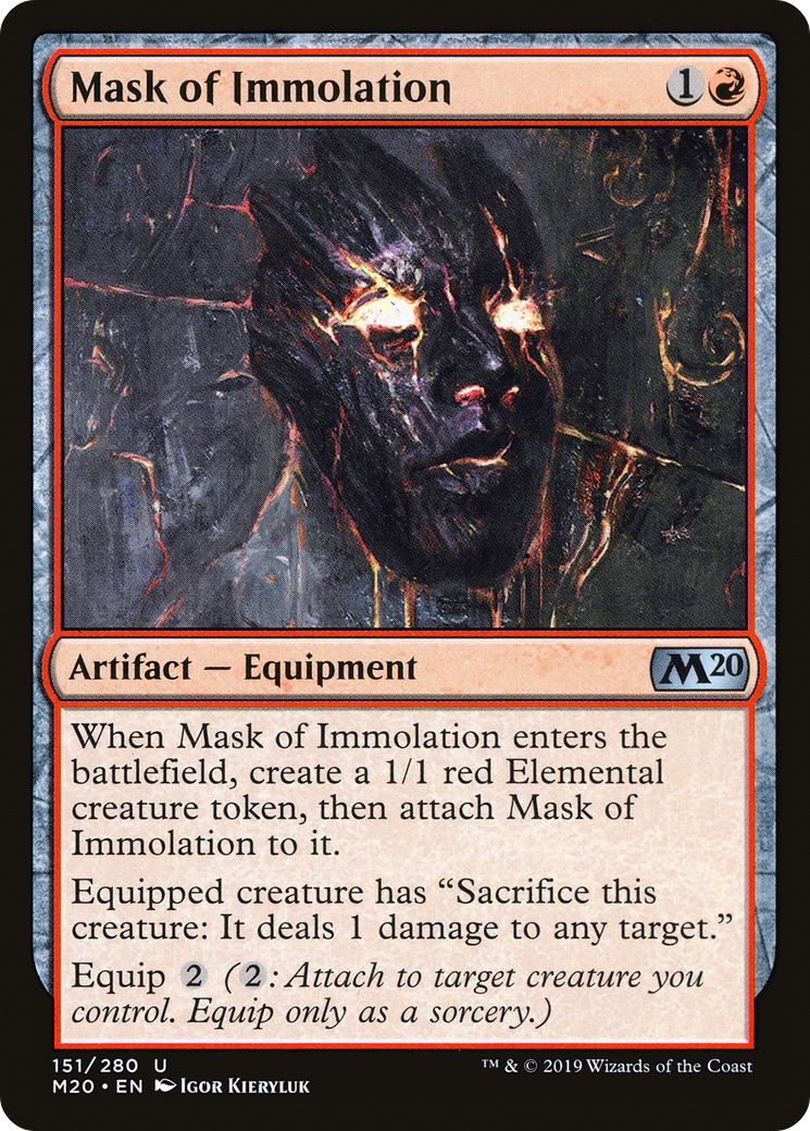 Mask of Immolation Card Image