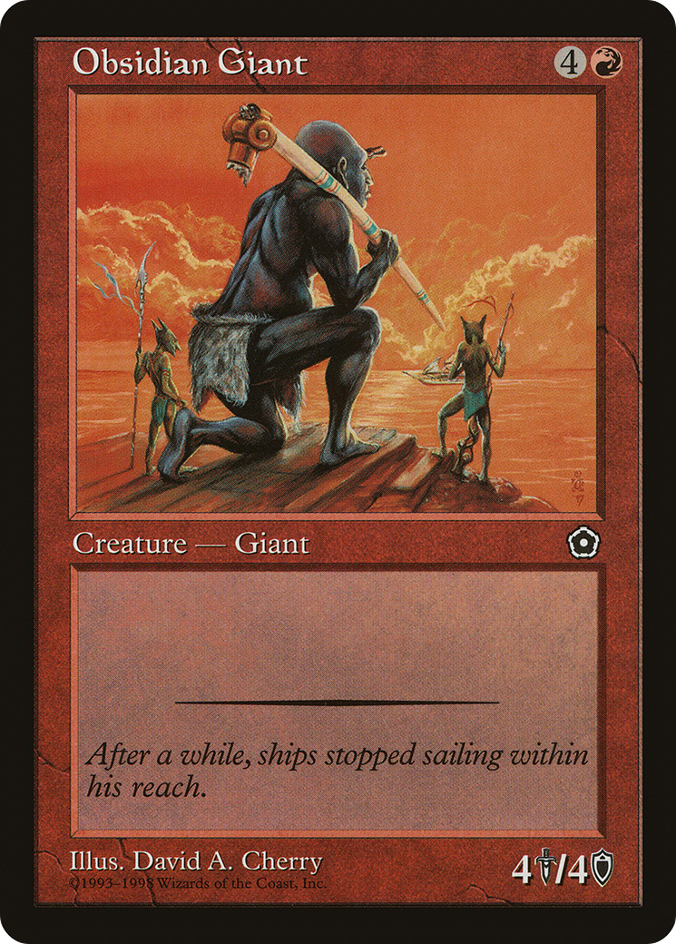 Obsidian Giant Card Image