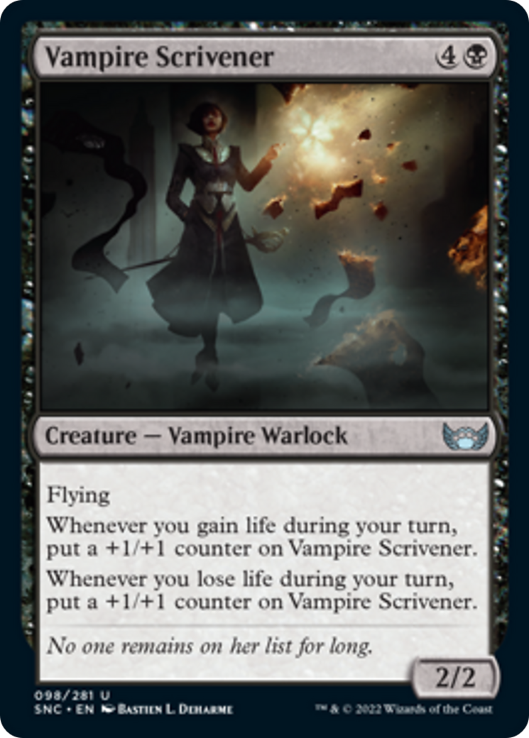 Vampire Scrivener Card Image