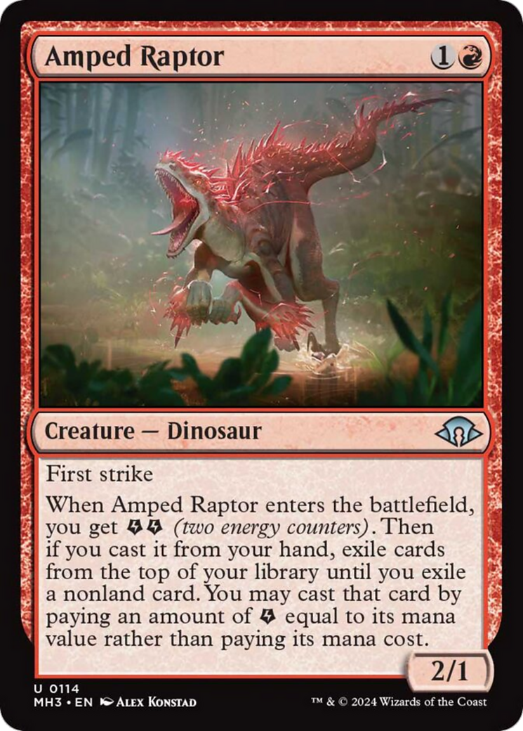 Amped Raptor Card Image