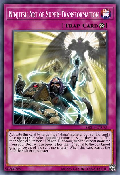 Ninjitsu Art of Super-Transformation Card Image