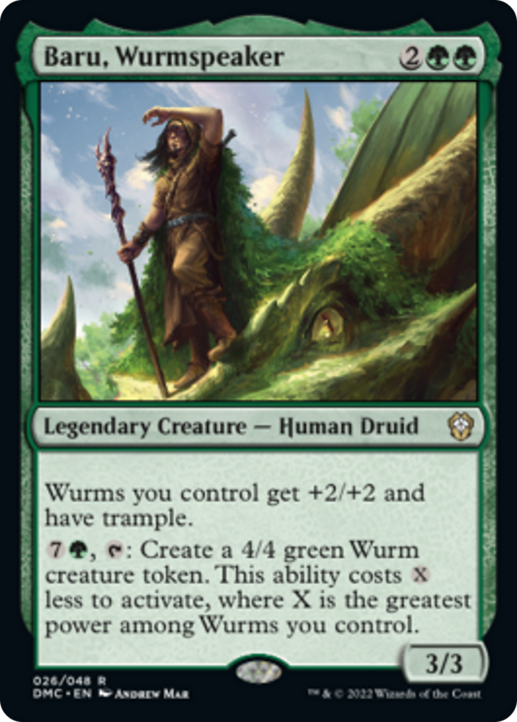 Baru, Wurmspeaker Card Image