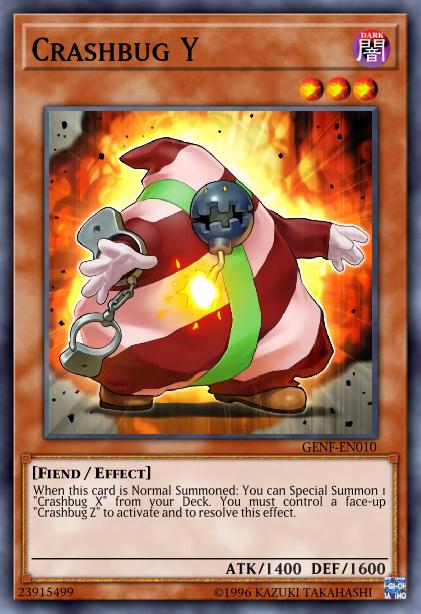 Crashbug Y Card Image