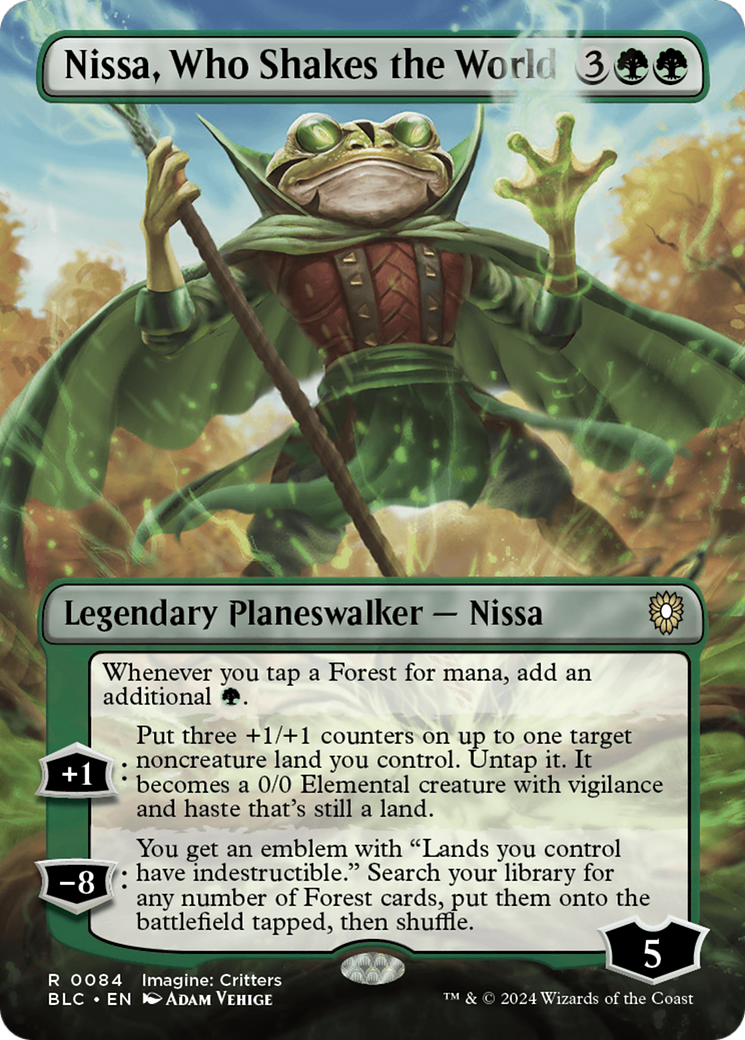 Nissa, Who Shakes the World Card Image