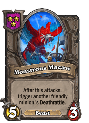 Monstrous Macaw Card Image