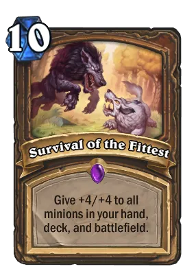 Survival of the Fittest Card Image