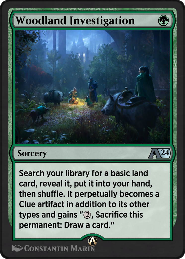 Woodland Investigation Card Image