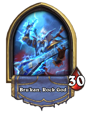 Bru'kan, Rock God Card Image
