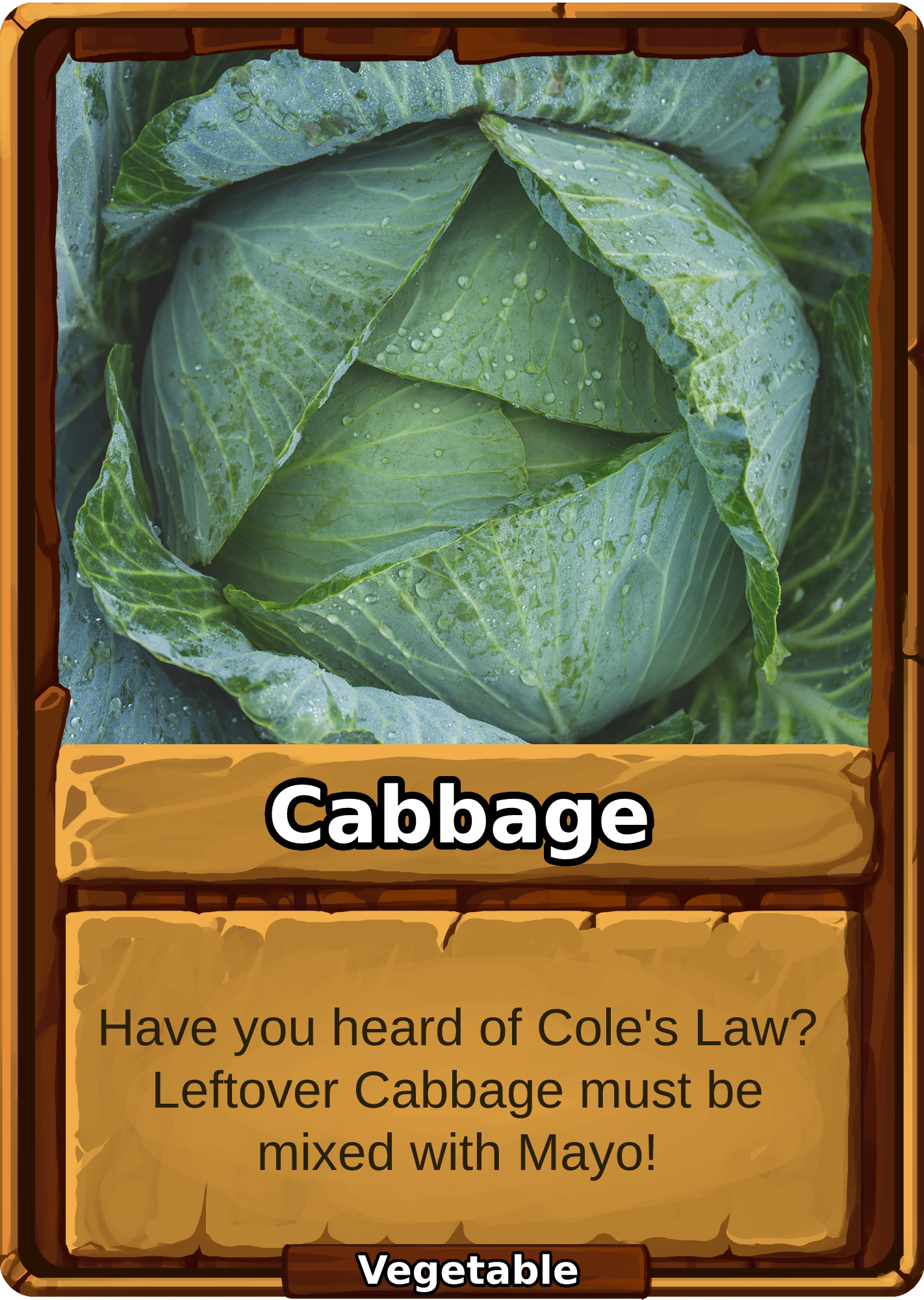 Cabbage Card Image