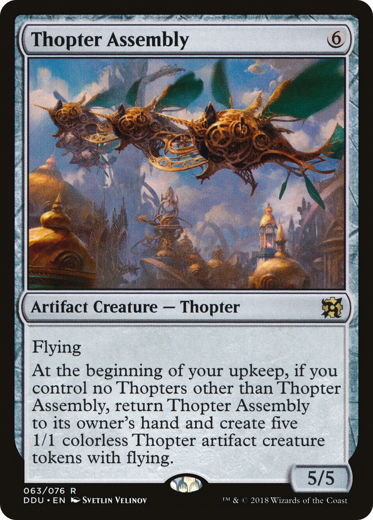 Thopter Assembly Card Image