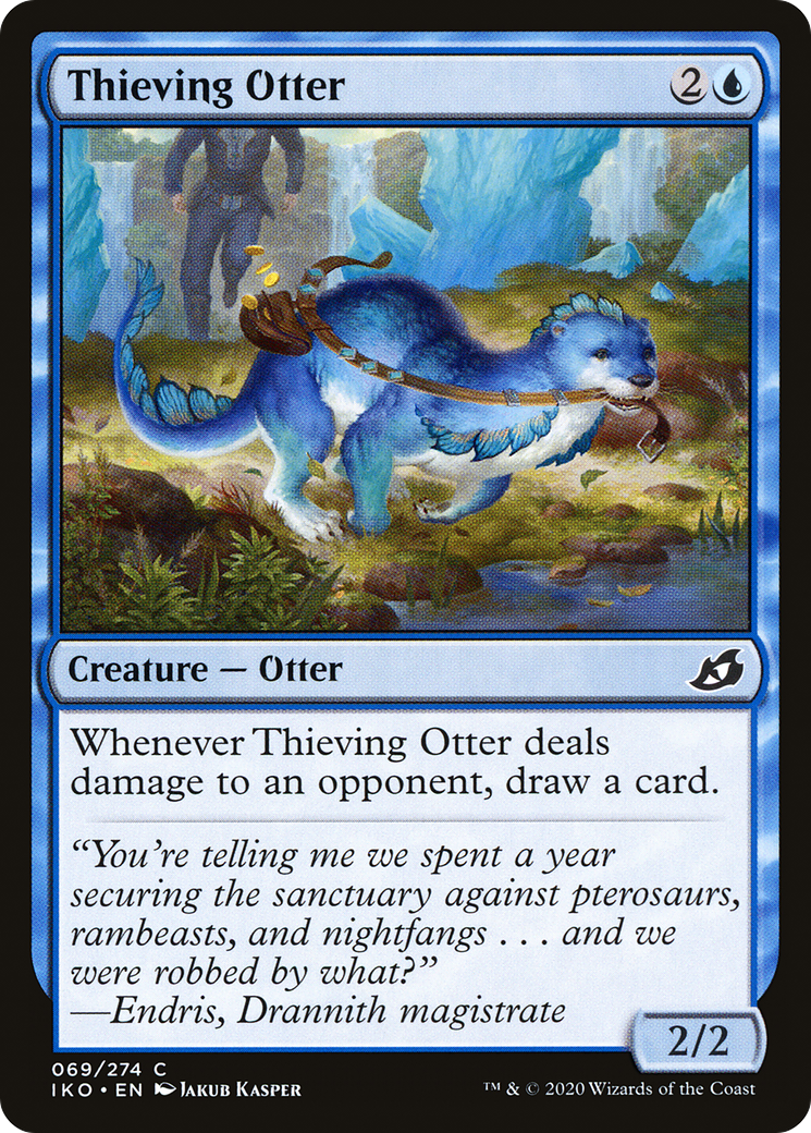 Thieving Otter Card Image
